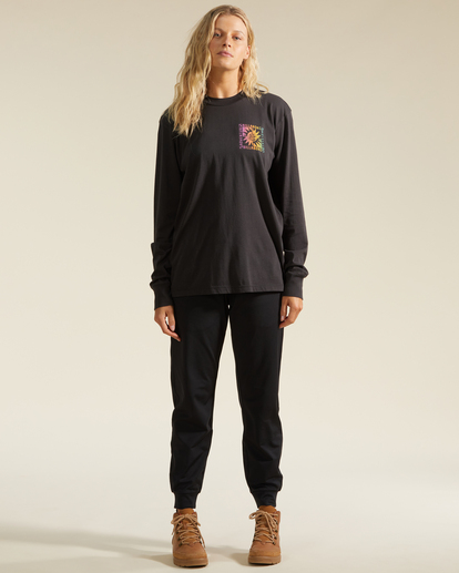 1 A/Div - Maglietta a Maniche Lunghe da Donna Black F3LS10BIF2 Billabong