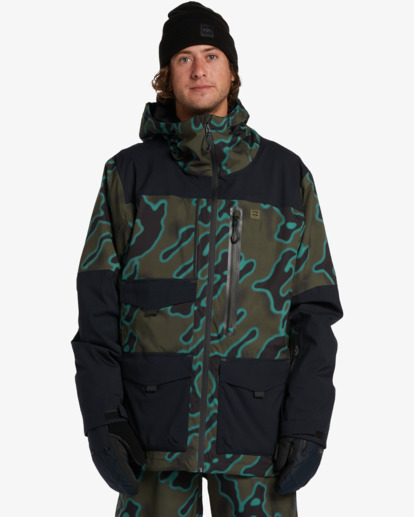 1 Prism - Snowboardjack voor Heren Gray F6JM23BIF2 Billabong