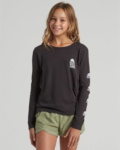 Girls Into The Sunset Long Sleeve T Shirt G43bin Billabong