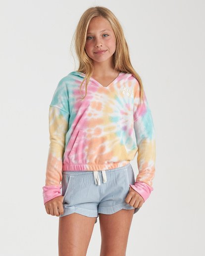 girls tie dye sweatshirt