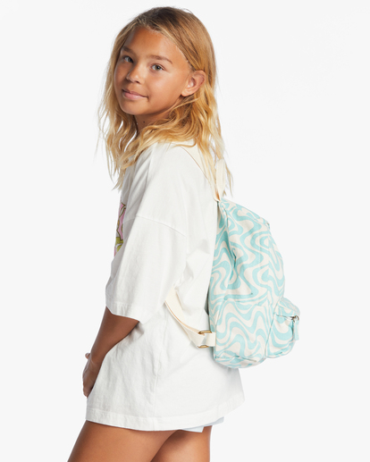 0 Mini Mama Jr Canvas Backpack Blue GABGWBMI Billabong