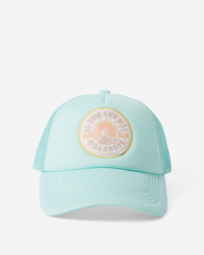 2 Girls' Ohana Trucker Hat Blue GAHWQBOH Billabong