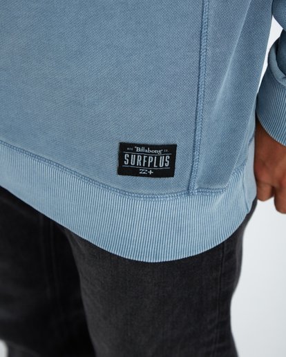 5 Wave Washed Crew Fleece Blue H1FL03BIP8 Billabong