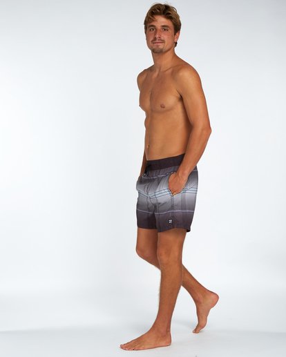 1 All Day Geo Laybacks 16" Boardshort Black H1LB15BIP8 Billabong