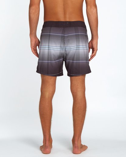 3 All Day Geo Laybacks 16" Boardshort Black H1LB15BIP8 Billabong