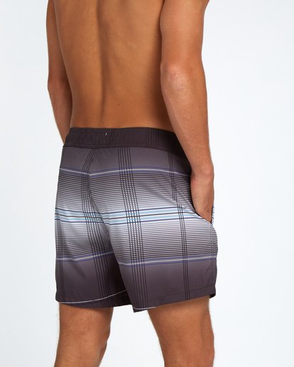 5 All Day Geo Laybacks 16" Boardshort Black H1LB15BIP8 Billabong