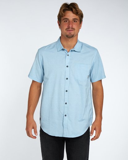 1 All Day Helix Shirt Blue H1SH05BIP8 Billabong