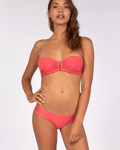2 Sol Searcher Fixed Triangle Bikini Top Red H3ST02BIP8 Billabong