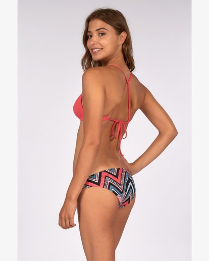 2 Sol Searcher Crossback Bikini Top Red H3ST09BIP8 Billabong