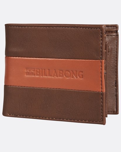 0 Tribong Big Bill Wallet Brown H5WM07BIP8 Billabong