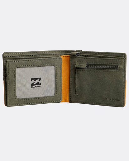 3 Fifty50 Wallet Green H5WM08BIP8 Billabong