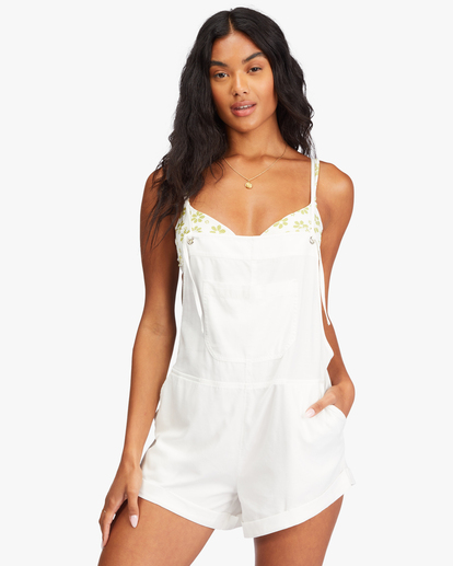 0 Wild Pursuit Romper White J204TBWI Billabong