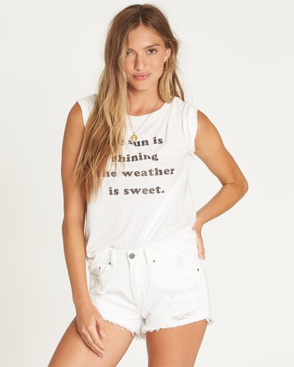 1 Drift Away Denim Short White J250UBDR Billabong