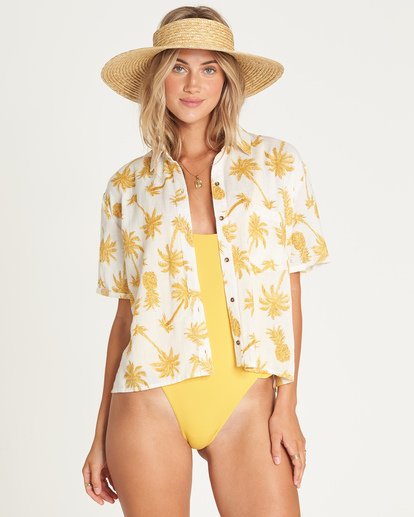 2 Hana Koa Top White J508UBHA Billabong