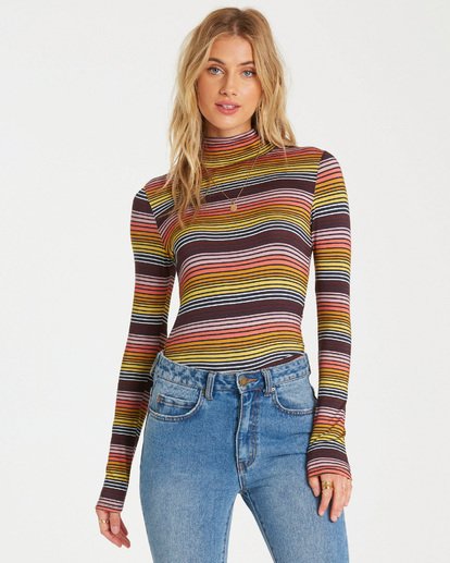 billabong striped top