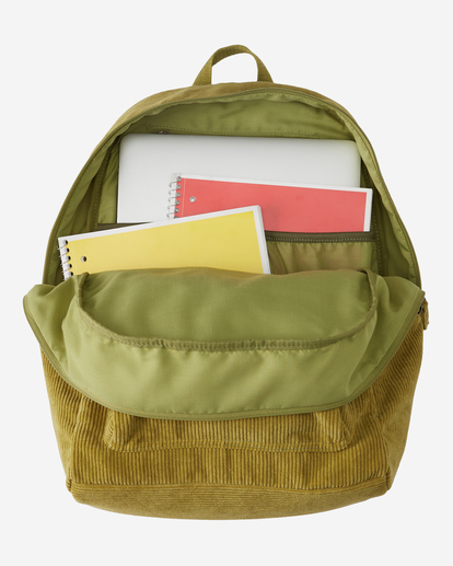 4 Schools Out Cord 20L - Sac à dos moyen pour Femme Vert JABKVBSC Billabong