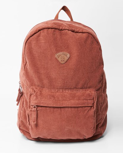 pink cord backpack