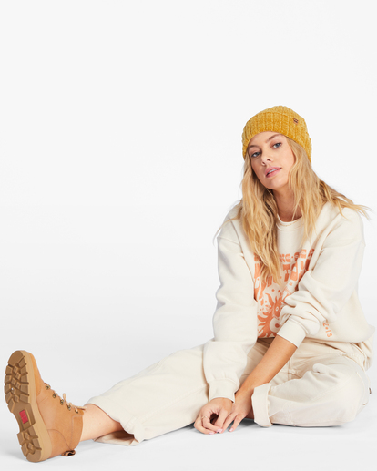 1 Warm Up Knit Beanie Yellow JABNQBWA Billabong