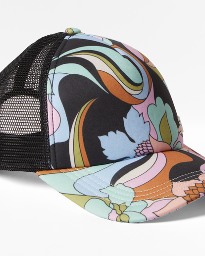 6 Heritage Mashup Trucker Hat Black JAHTBHER Billabong