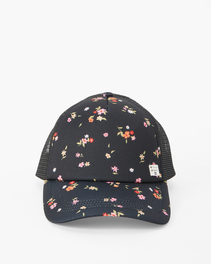 3 Heritage Mashup Trucker Hat Black JAHTBHER Billabong