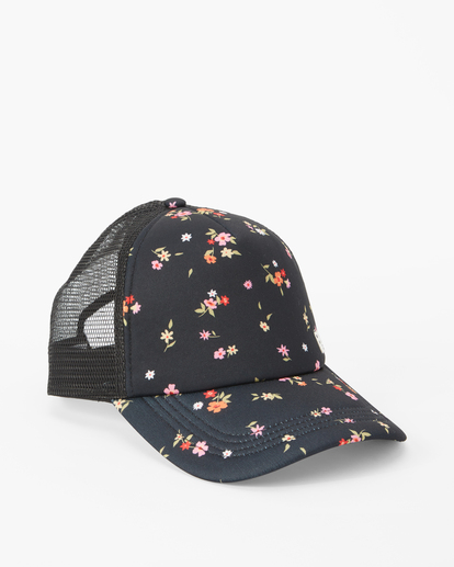 4 Heritage Mashup Trucker Hat Black JAHTBHER Billabong