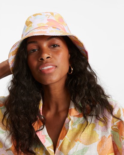 3 Still Single Bucket Hat Pink JAHW3BST Billabong
