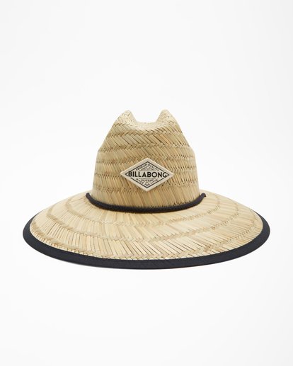 2 Tipton Straw Lifeguard Hat Orange JAHWNBTI Billabong