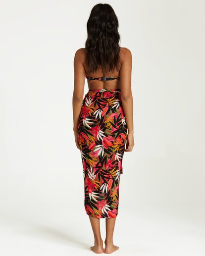 3 So Right Sarong Wrap Grey JAMCVBSO Billabong