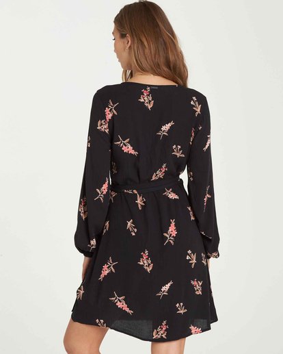 billabong love warrior wrap dress