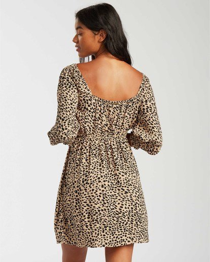 billabong leopard dress