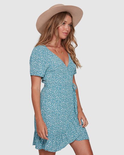 billabong florida wrap dress