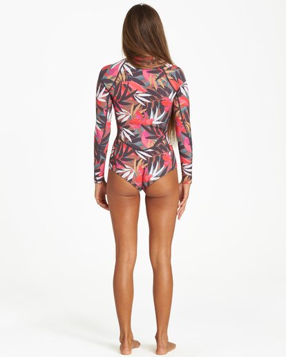 4 Salty Dayz Long Sleeve Wetsuit Red JWSPVBSA Billabong