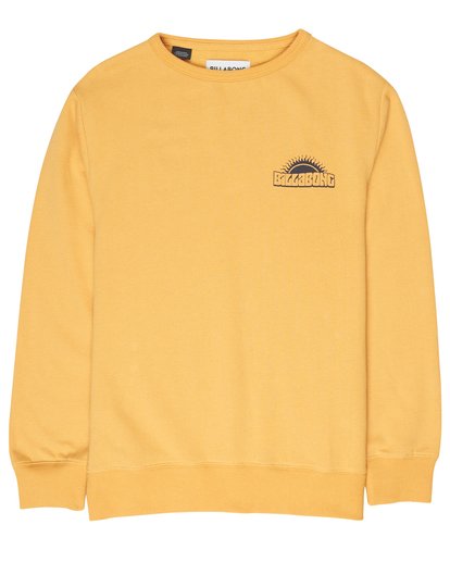 yellow billabong sweatshirt