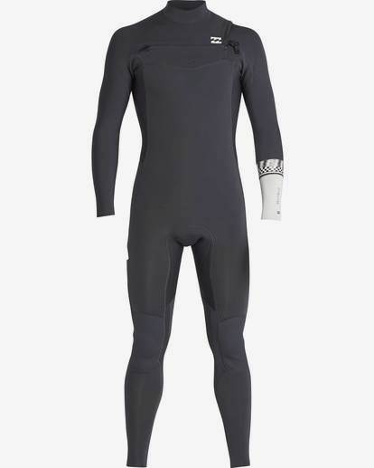 8 3/2 Furnace Revolution Chest Zip Long Sleeves Wetsuit Gray L43M06BIF8 Billabong