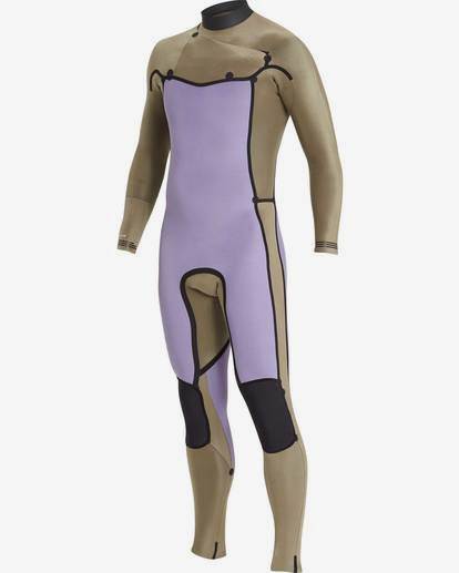 17 3/2 Furnace Revolution Chest Zip Long Sleeves Wetsuit Gray L43M06BIF8 Billabong