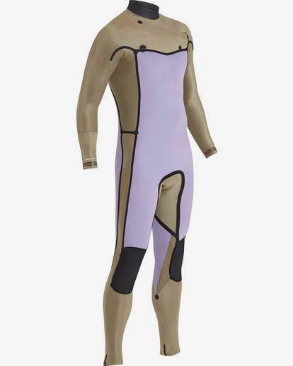 14 3/2 Furnace Revolution Chest Zip Long Sleeves Wetsuit Gray L43M06BIF8 Billabong