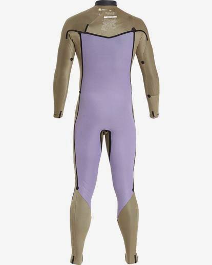 16 3/2 Furnace Revolution Chest Zip Long Sleeves Wetsuit Gray L43M06BIF8 Billabong