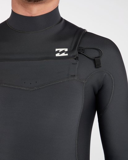 4 3/2 Furnace Revolution Chest Zip Long Sleeves Wetsuit Gray L43M06BIF8 Billabong