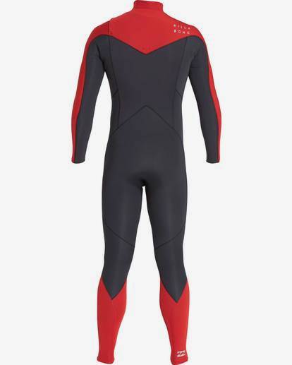 3 3/2 Furnace Absolute Chest Zip Gbs Wetsuit Red L43M09BIF8 Billabong