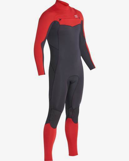 5 3/2 Furnace Absolute Chest Zip Gbs Wetsuit Red L43M09BIF8 Billabong