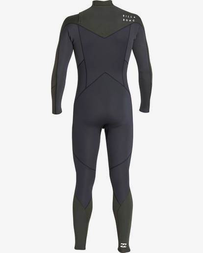 12 3/2 Furnace Absolute Chest Zip Gbs Wetsuit Green L43M09BIF8 Billabong