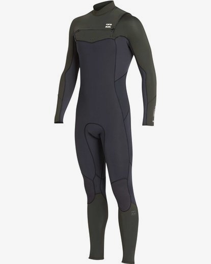 19 3/2 Furnace Absolute Chest Zip Gbs Wetsuit Green L43M09BIF8 Billabong
