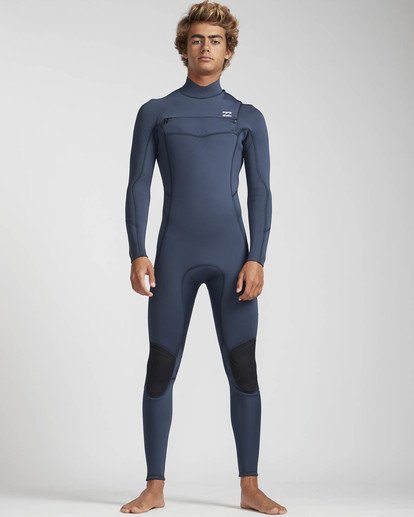 0 3/2 Furnace Absolute Chest Zip Gbs Wetsuit Gray L43M09BIF8 Billabong