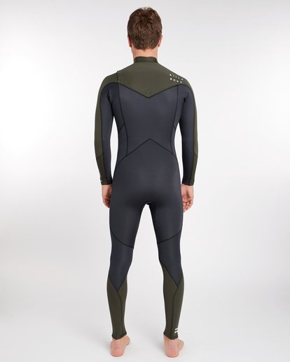 3 3/2 Furnace Absolute Chest Zip Gbs Wetsuit Green L43M09BIF8 Billabong