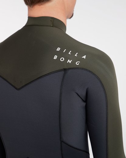 7 3/2 Furnace Absolute Chest Zip Gbs Wetsuit Green L43M09BIF8 Billabong