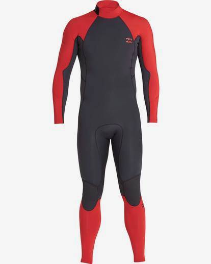 1 3/2 Furnace Absolute Back Zip Gbs Wetsuit Red L43M10BIF8 Billabong