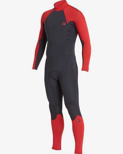2 3/2 Furnace Absolute Back Zip Gbs Wetsuit Red L43M10BIF8 Billabong