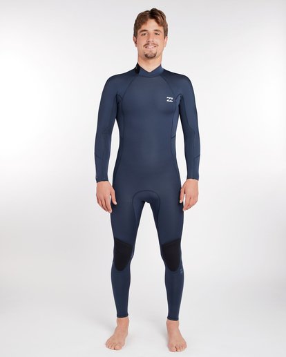 0 3/2 Furnace Absolute Back Zip Gbs Wetsuit Gray L43M10BIF8 Billabong