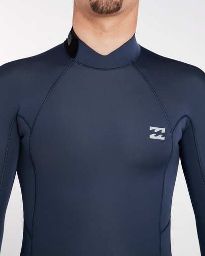 4 3/2 Furnace Absolute Back Zip Gbs Wetsuit Gray L43M10BIF8 Billabong