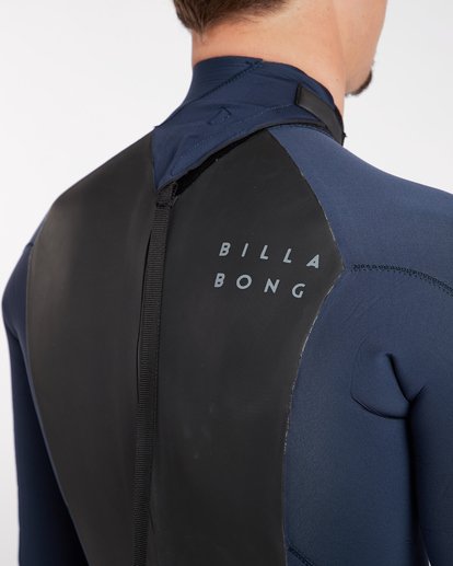 7 3/2 Furnace Absolute Back Zip Gbs Wetsuit Gray L43M10BIF8 Billabong